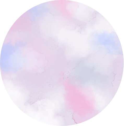 水彩水色 Abstract Watercolor Circle Shape Illustration